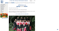 Desktop Screenshot of partyservice-kuhn.ch
