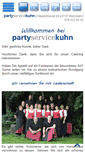 Mobile Screenshot of partyservice-kuhn.ch